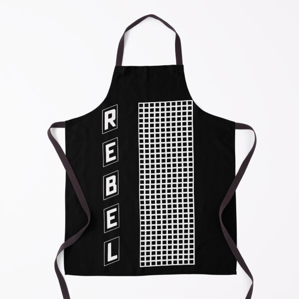 Item preview, BLACK AND WHITE TWO TONE MONOCHROMATIC REBEL TYPOGRAPHY WITH BLACK AND WHITE CHECKS designed and sold by ozcushions.