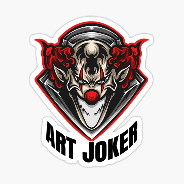 ART JOKER Sticker