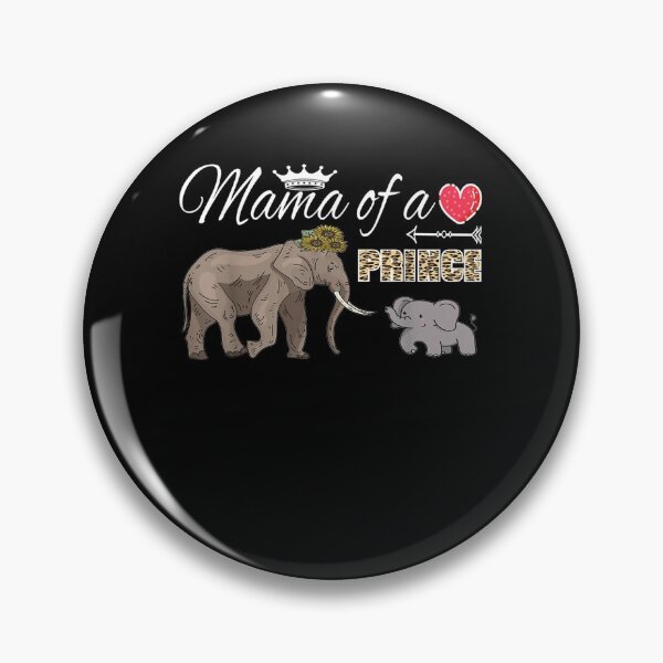 Item preview, Mother Of A Prince Elephant Mothers Day Leopard Sunflower designed and sold by patsa4.