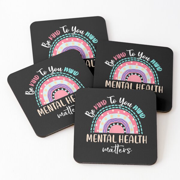 Item preview, Rainbow Be Kind To Your Mind Tal Health Matters designed and sold by nancyholly.