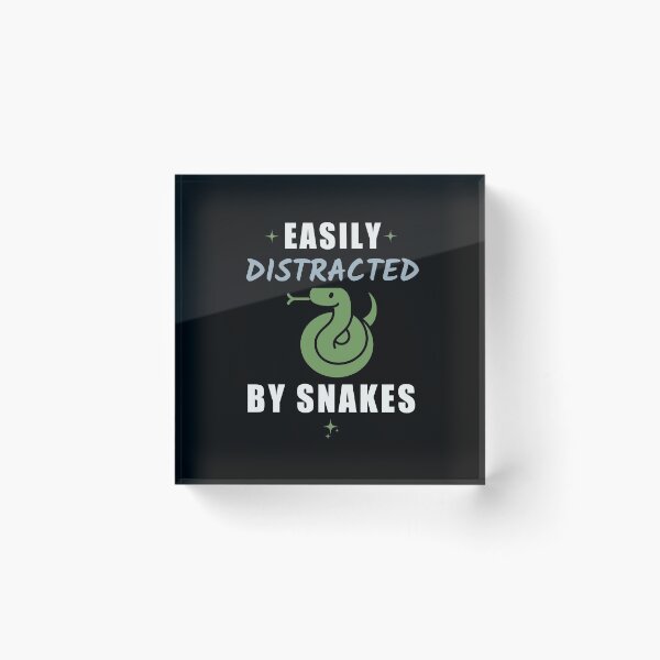 Item preview, Easily distracted by snakes designed and sold by Designforoz.