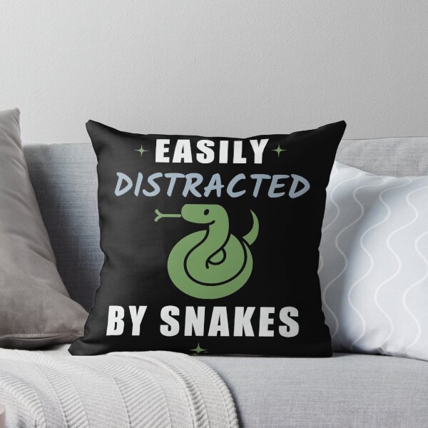 Item preview, Easily distracted by snakes designed and sold by Designforoz.