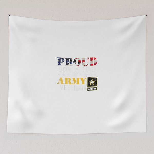Item preview, Proud Bonus Dad Of A Army Veteran American Flag designed and sold by Druss2Anato.