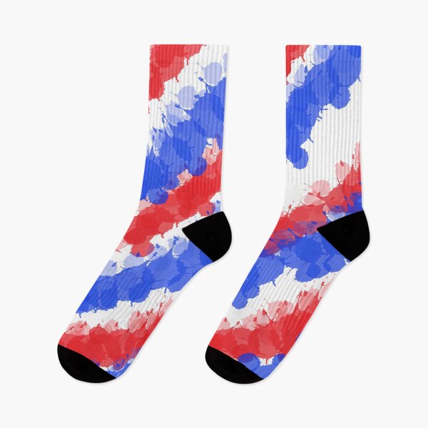 Item preview, Red & Blue Bright Splatter designed and sold by blakcirclegirl.