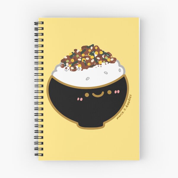 Item preview, Cuenco de condimentos de arroz Kawaii Happy Japanese Egg Furikake designed and sold by Marie-c-doodles.