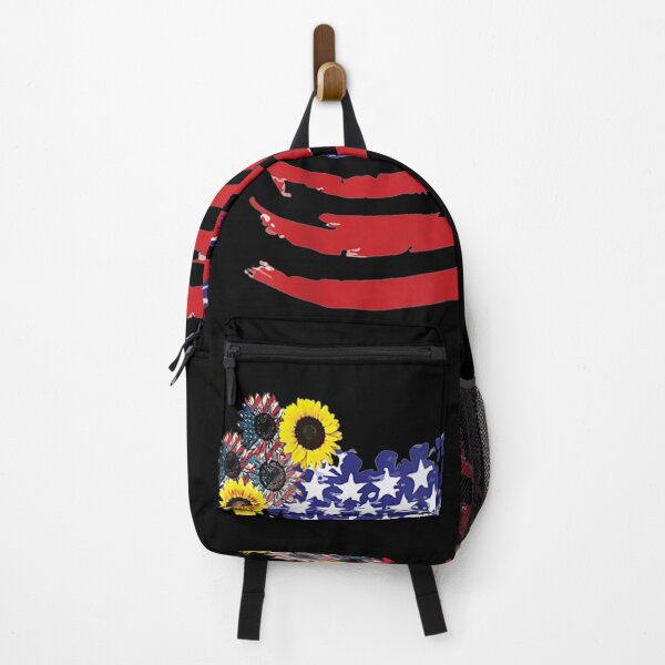 Item preview, America Sunflower Flag 4th July American Patriotic Flower designed and sold by nancyholly.