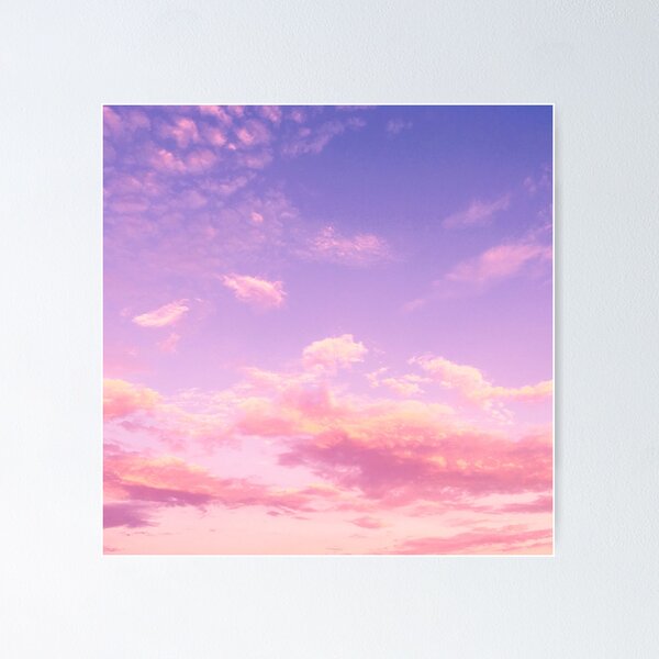 Item preview, Pink Clouds Clear Sky designed and sold by Luxxe87.