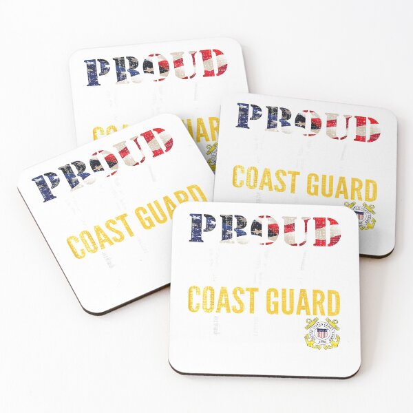 Item preview, Proud Bonus Dad Of A Coast Guard Veteran American Flag designed and sold by Druss2Anato.