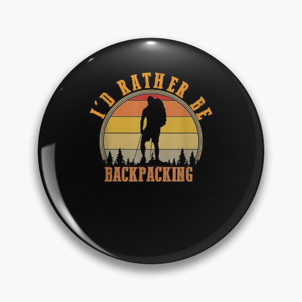 Item preview, I'd Rather Be Backpacking Hiking Camping Bushcraft Gift designed and sold by patsa4.