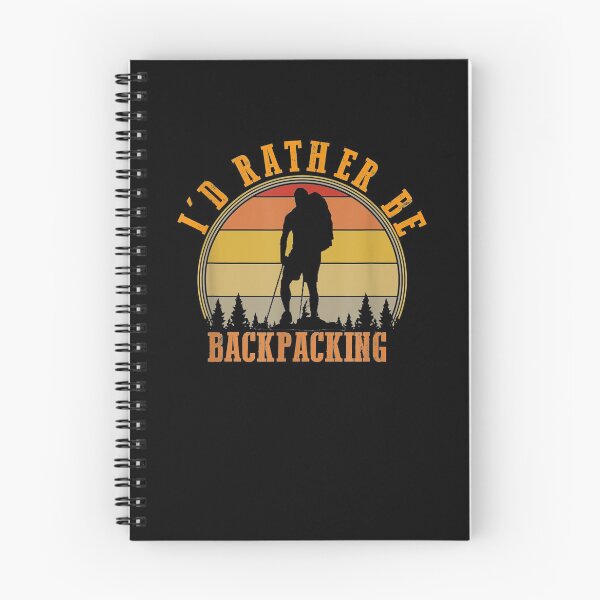 Item preview, I'd Rather Be Backpacking Hiking Camping Bushcraft Gift designed and sold by patsa4.