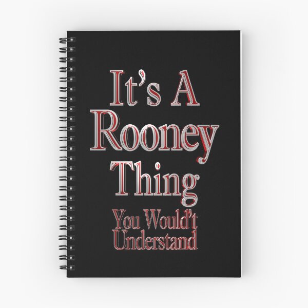 Item preview, It's A Rooney Thing You Wouldn't Understand designed and sold by toddbrooney.