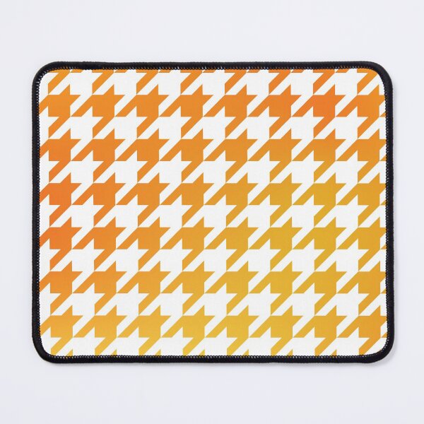 Item preview,  Houndstooth Pattern Yellow and Orange Golden Gradient designed and sold by murialbezanson.