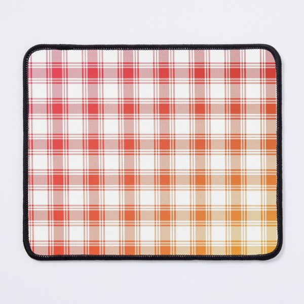Item preview, Plaid Pattern Warm Red Orange and Yellow Gradient designed and sold by murialbezanson.