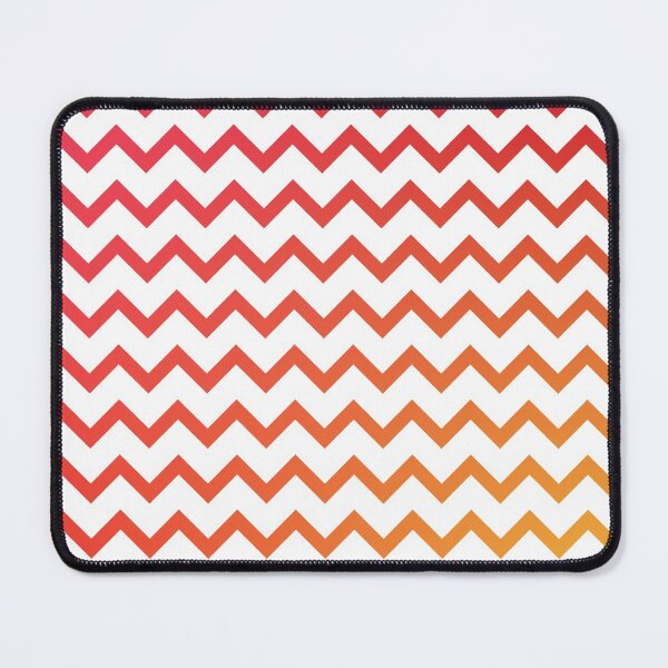 Item preview, Chevron Stripes Warm Red Orange and Yellow Gradient designed and sold by murialbezanson.