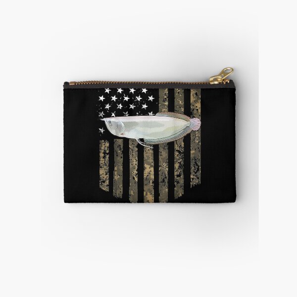Item preview, Camo American Flag Arowana 4th Of July Aquarium Fish designed and sold by vivanbess.