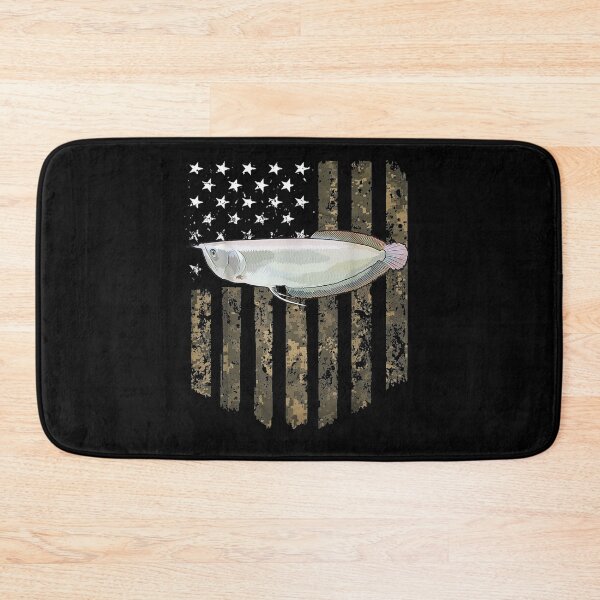 Item preview, Camo American Flag Arowana 4th Of July Aquarium Fish designed and sold by vivanbess.