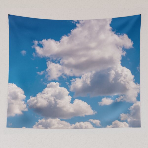 Item preview, White Clouds in the Blue Sky designed and sold by Luxxe87.