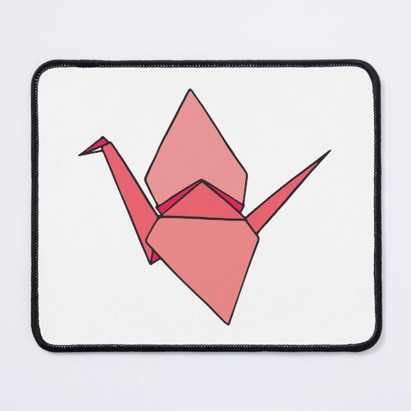 Item preview, Pink Origami Paper Crane designed and sold by murialbezanson.