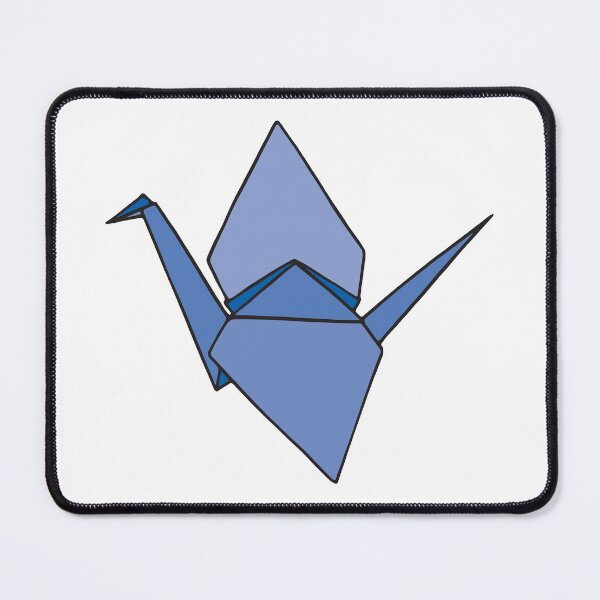 Item preview, Dark Blue Origami Paper Crane designed and sold by murialbezanson.