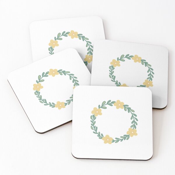 Item preview, Guirnalda floral flores de diseño retro designed and sold by carries-anatomy.