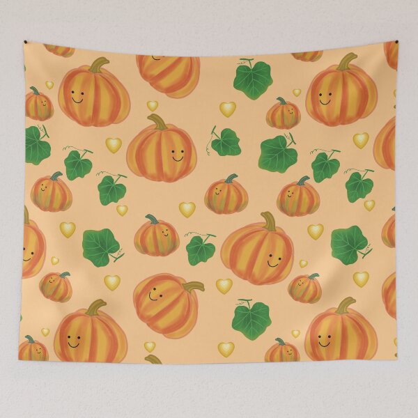 Item preview, Pumpkins, Pattern Art (beige) designed and sold by jvcoart.