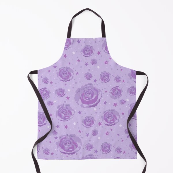 Item preview, Floral pattern with pastel purple roses designed and sold by MadandMean.