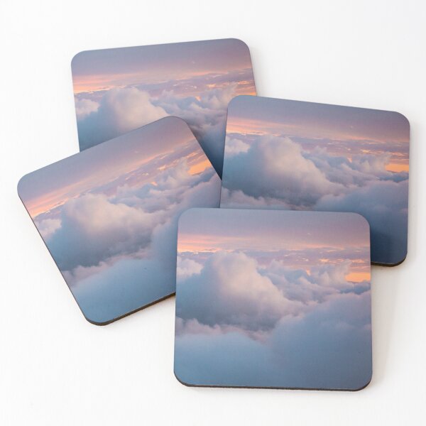 Item preview, Nubes blancas durante la puesta de sol designed and sold by Luxxe87.
