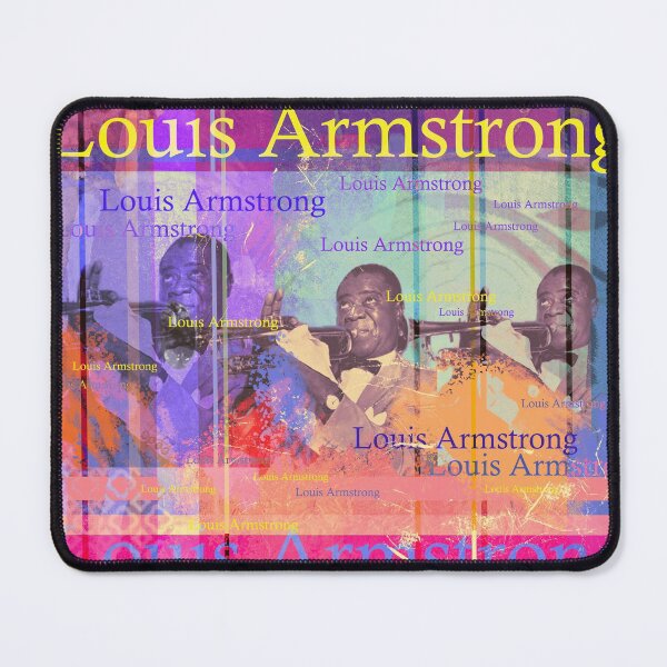 Item preview, aesthetic Louis Armstrong portrait, Satchmo designed and sold by Mauswohn.