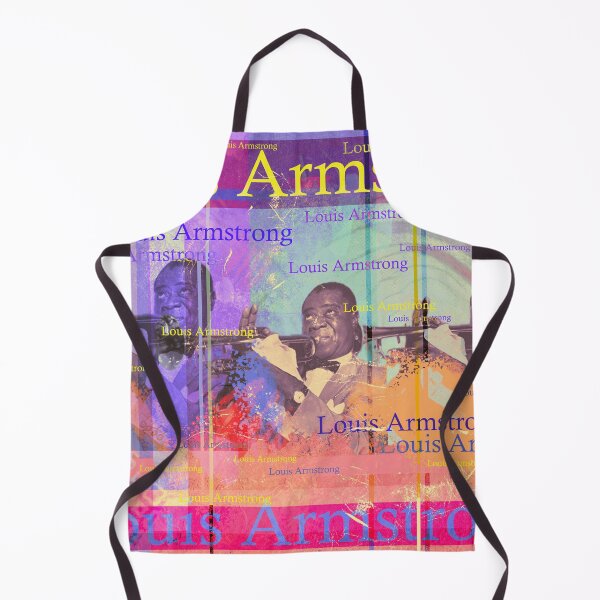 Item preview, aesthetic Louis Armstrong portrait, Satchmo designed and sold by Mauswohn.