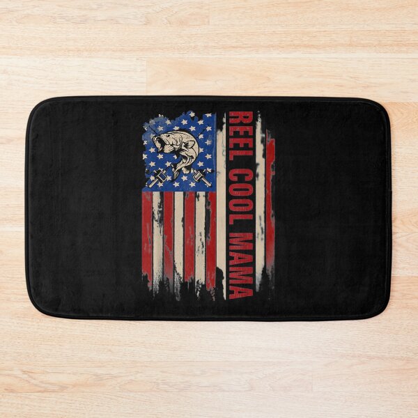 Item preview, Reel Cool Mama American Usa Flag Fishing Fish Gift designed and sold by vivanbess.
