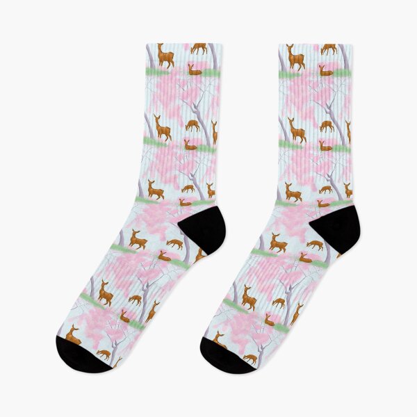 Item preview, Nara Park Deer Pattern designed and sold by SquibbleDesign.