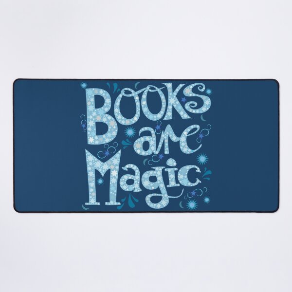 Item preview, Los libros son tipografía mágica designed and sold by MissBennett.