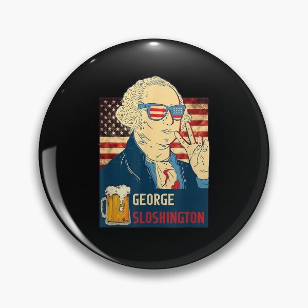 Item preview, P Drinking Usa George Washington George Sloshington designed and sold by vivanbess.
