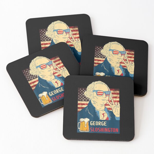 Item preview, P Drinking Usa George Washington George Sloshington designed and sold by vivanbess.