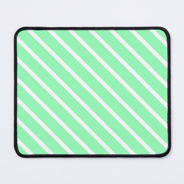 Item preview, Mint Diagonal Stripes designed and sold by Moonshine Paradise.