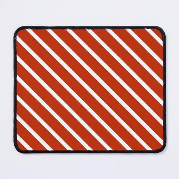 Item preview, Burnt Sienna Diagonal Stripes designed and sold by Moonshine Paradise.