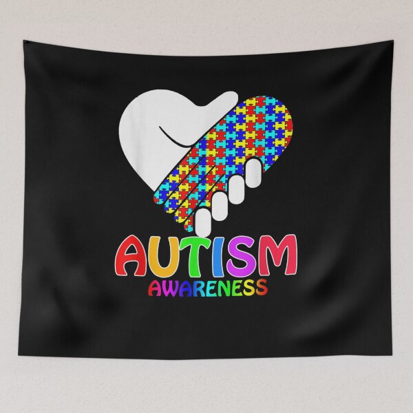 Item preview, World Autism Awareness 2 April 2021 Autism Heart designed and sold by nancyholly.