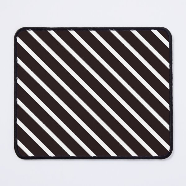 Item preview, Raw Cacao Diagonal Stripes designed and sold by Moonshine Paradise.