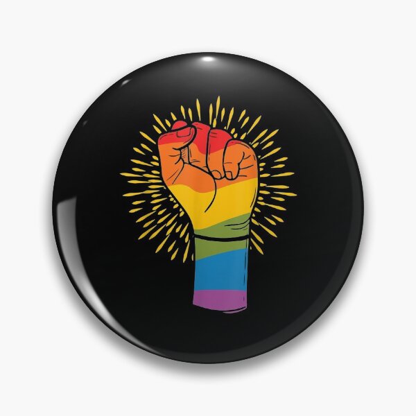Item preview, Power Fist Gay Pride Social Justice Equality Lgbt Q Ally designed and sold by nancyholly.