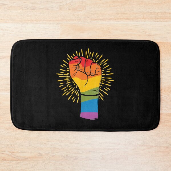 Item preview, Power Fist Gay Pride Social Justice Equality Lgbt Q Ally designed and sold by nancyholly.