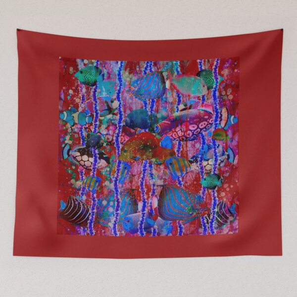 Item preview, Tropical Fish Frenzy designed and sold by Urbanhero.