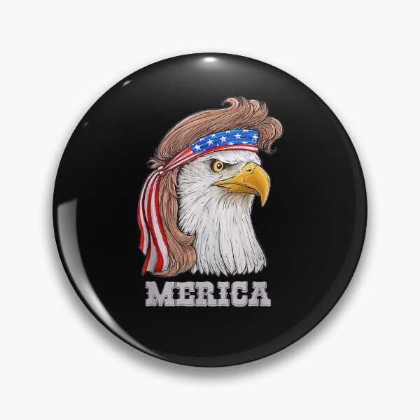 Item preview, Eagle Mullet Merica 4th Of July American Flag Usa designed and sold by vivanbess.