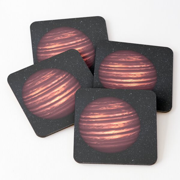 Item preview, Stripe Red Burning Planet designed and sold by JoyforU.