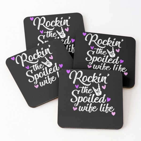 Item preview, Wife Gift From Hus Rocking The Spoiled Wife Life designed and sold by vivanbess.