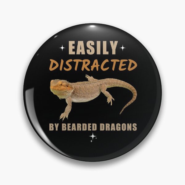 Item preview, Easily distracted by Bearded Dragons designed and sold by Designforoz.