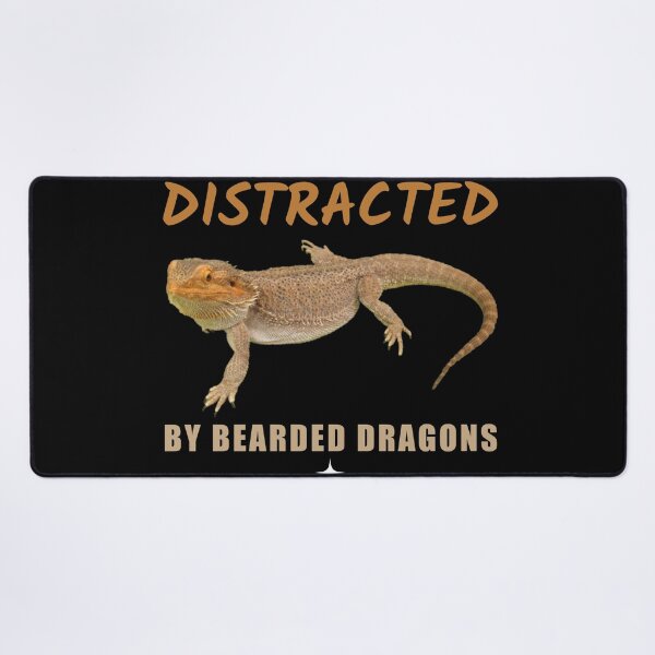 Item preview, Easily distracted by Bearded Dragons designed and sold by Designforoz.