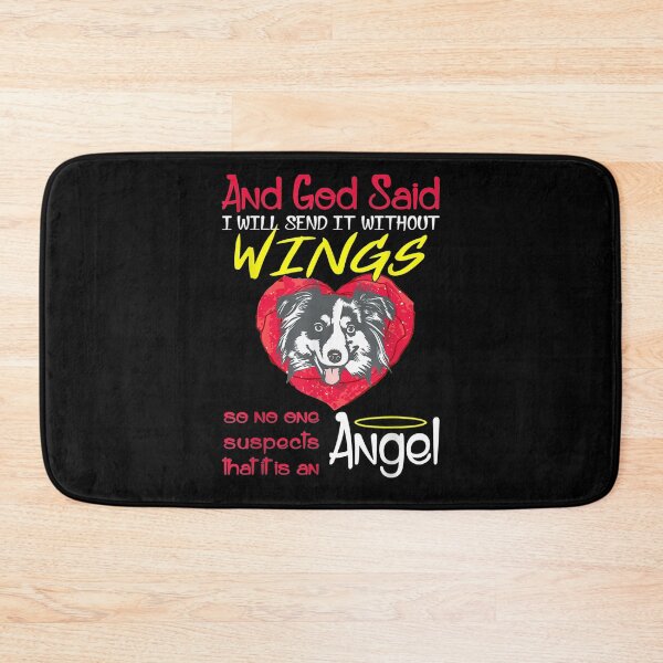 Item preview, Australian Shepherd Angel Without Wings Gift designed and sold by vivanbess.