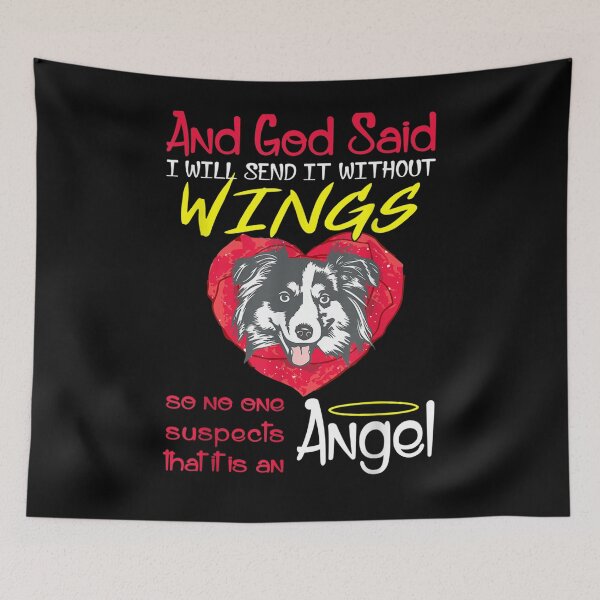 Item preview, Australian Shepherd Angel Without Wings Gift designed and sold by vivanbess.