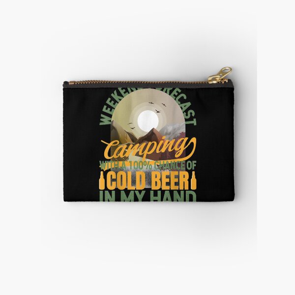 Item preview, Weekend Forecast Camping With A Chance Of Drinking Beer designed and sold by vivanbess.