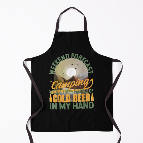 Item preview, Weekend Forecast Camping With A Chance Of Drinking Beer designed and sold by vivanbess.